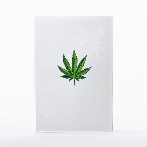 Intricate Greetings | Cannabis Leaf 3D Pop-Up Card – For Any Occasion | Jupiter Grass
