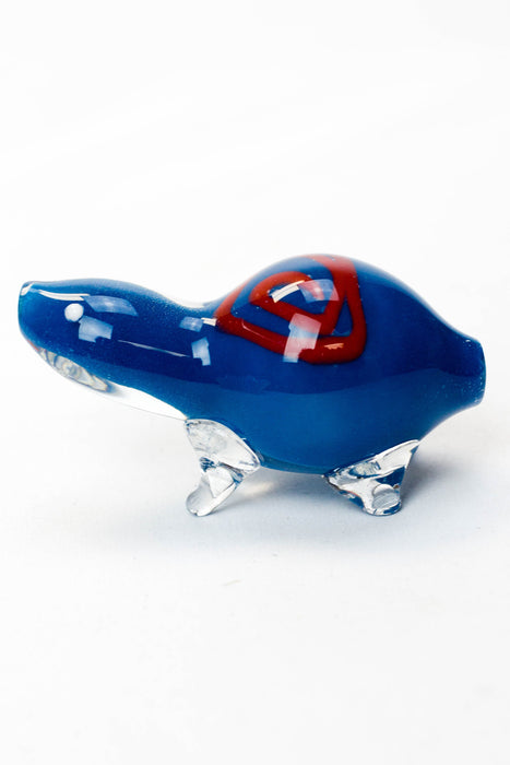 3" Turtle shape glass hand pipe | Jupiter Grass
