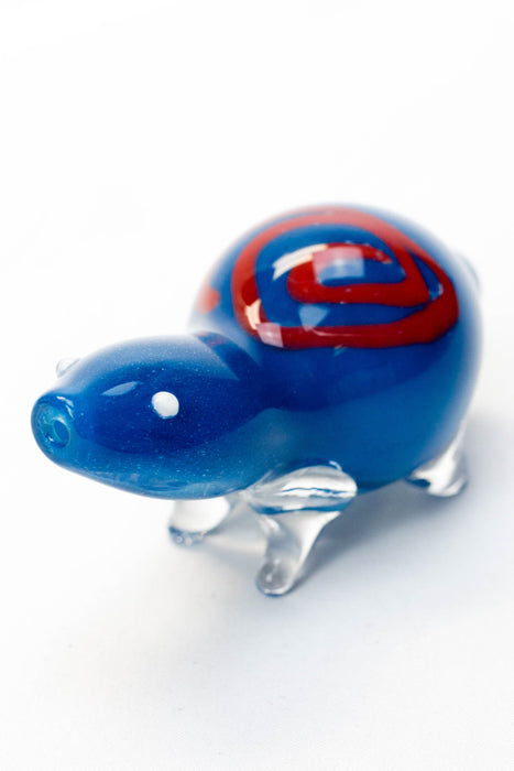 3" Turtle shape glass hand pipe | Jupiter Grass