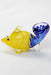 3.5" Goldfish shape glass hand pipe | Jupiter Grass
