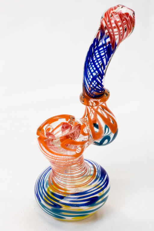 6" Single chamber bubbler | Jupiter Grass