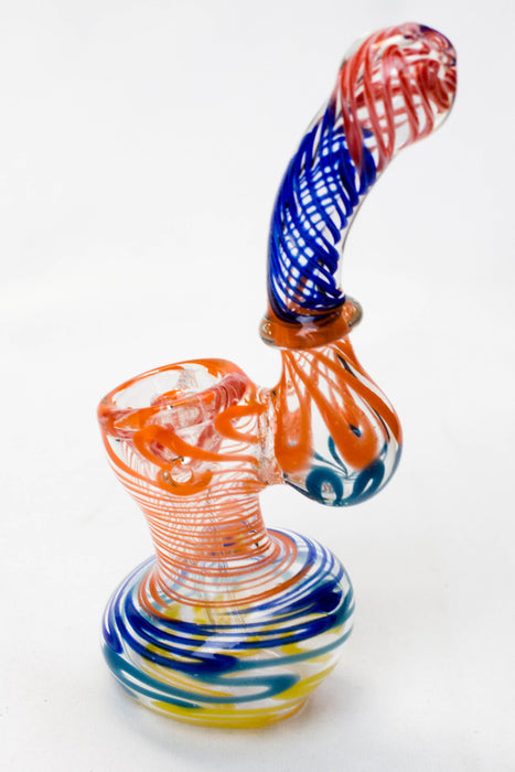 6" Single chamber bubbler | Jupiter Grass
