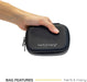 Herb & Mary | Hard accessory carrying case | Jupiter Grass