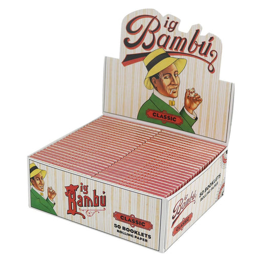 Bambu | Big Cigarette Papers – 50 Count | Jupiter Grass