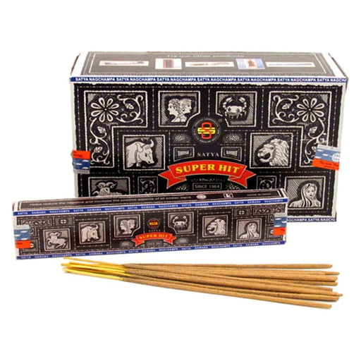 Satya | Nag Champa Super Hit Box of 12 | Jupiter Grass