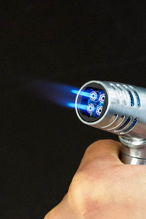 Genie Adjustable Quad jet flame Torch Lighter 393 | Jupiter Grass