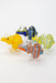 Standing Rhino glass hand pipe | Jupiter Grass