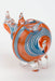 Standing Rhino glass hand pipe | Jupiter Grass