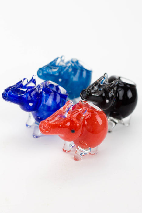 Small Rhino glass hand pipe | Jupiter Grass