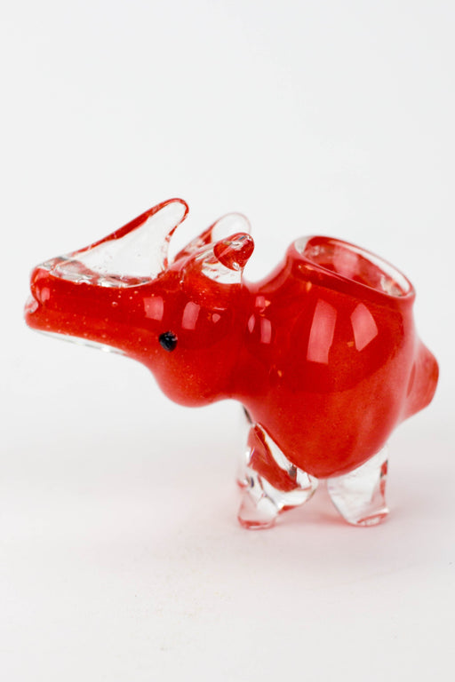 Small Rhino glass hand pipe | Jupiter Grass