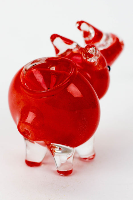 Small Rhino glass hand pipe | Jupiter Grass