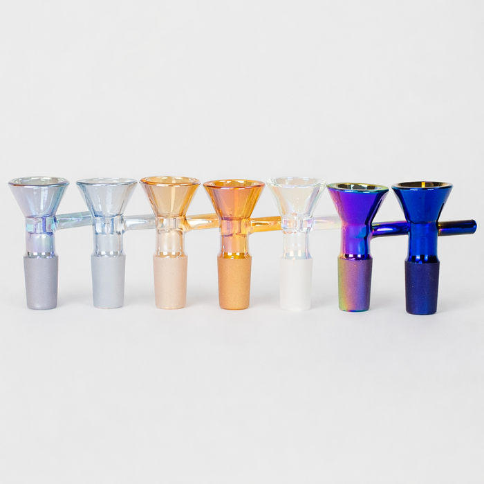 Electroplated 14mm Joint Glass Bowl | Jupiter Grass