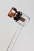 5.5" Glass tube pipe TP004 with metal screen Box of 24 | Jupiter Grass