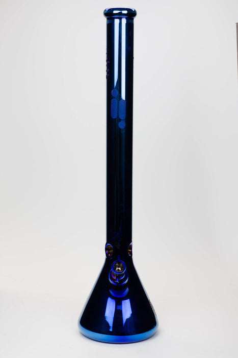 24" Infyniti Tree of Life 7 mm metallic glass water bong | Jupiter Grass