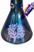 24" Infyniti Tree of Life 7 mm metallic glass water bong | Jupiter Grass