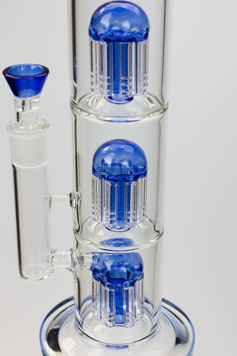 16" Infyniti Triple tree arms percolator glass bong | Jupiter Grass