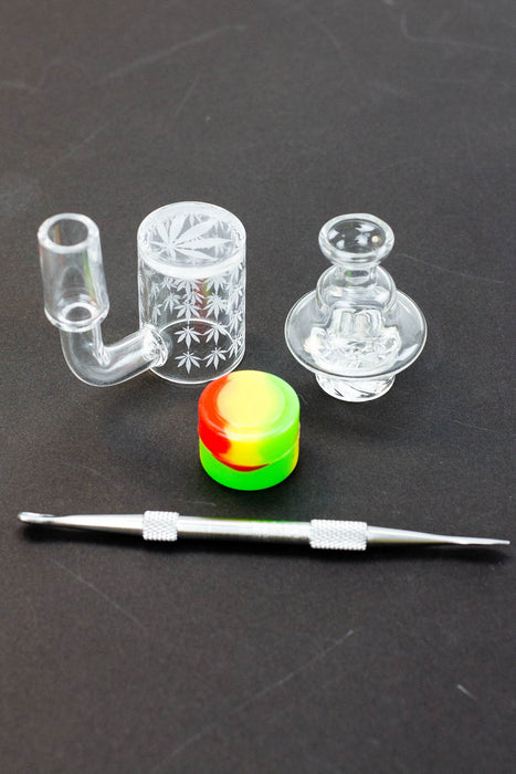 Quartz banger and Carb cap set | Jupiter Grass