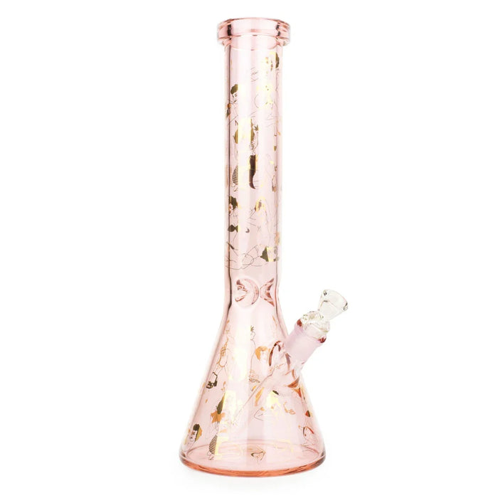 Red Eye Glass® | 15" Pin-Up Beaker Tube Full Wrap Decal Design