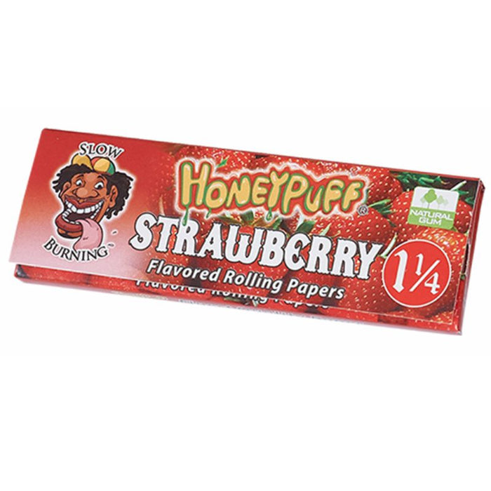 Honey Puff | Slow Burning Flavored Rolling Paper-12 booklets/display  [P802x] | Jupiter Grass