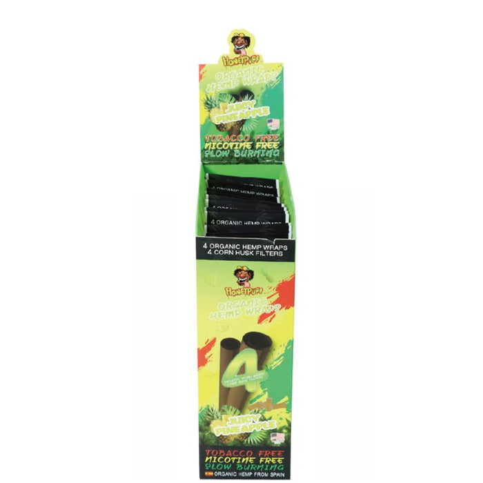 HoneyPuff | Slow Burning Hemp Wrap –  15 Packs/Display [P811X] | Jupiter Grass