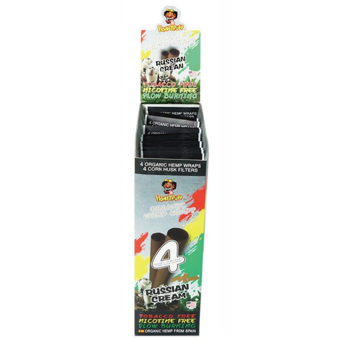HoneyPuff | Slow Burning Hemp Wrap –  15 Packs/Display [P811X] | Jupiter Grass