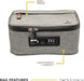 Herb & Mary | Smell Proof Accessories Storage Stash Case w/Integrated Combo Lock (Medium) | Jupiter Grass
