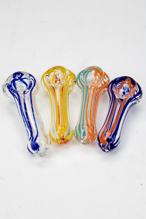 3" Soft glass hand pipe Jar of 50 | Jupiter Grass