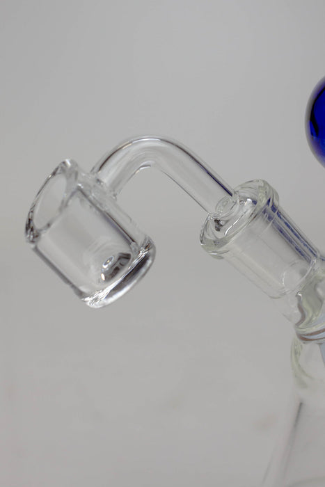 7" Genie hand bell fixed stem dab rig | Jupiter Grass