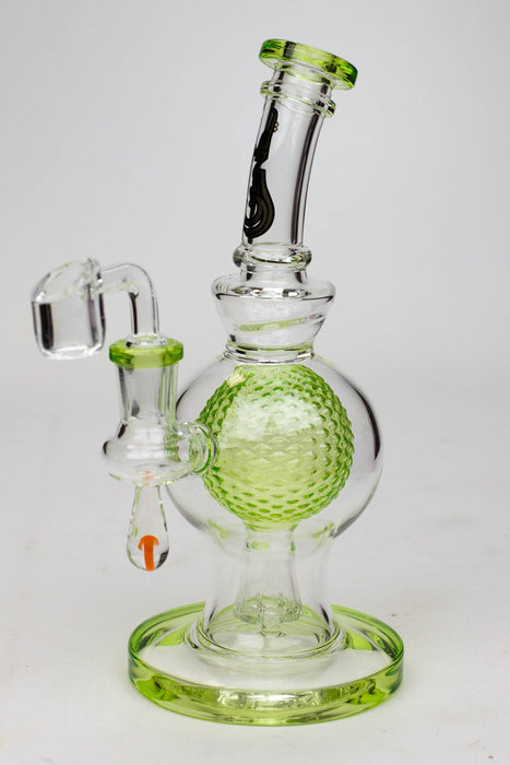 8" Genie Sphere in a Sphere dab rig | Jupiter Grass