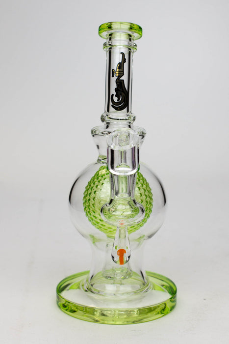 8" Genie Sphere in a Sphere dab rig | Jupiter Grass