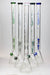 30" Genie 9 mm Dual tree arms beaker glass water bong | Jupiter Grass