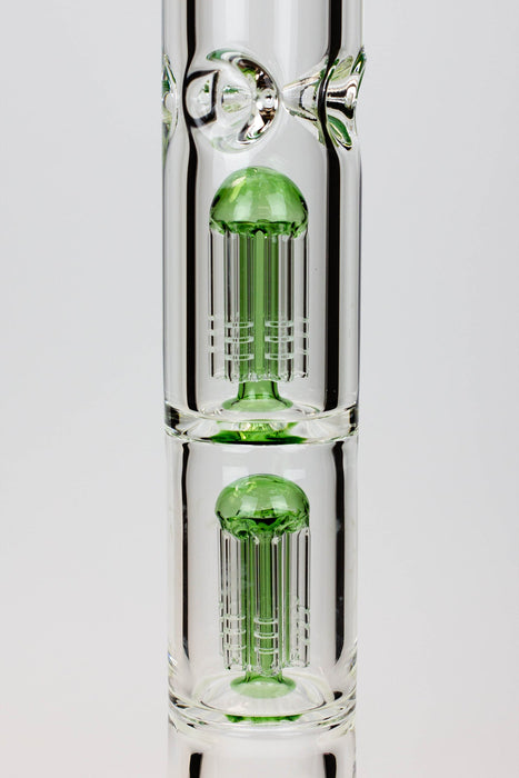 30" Genie 9 mm Dual tree arms beaker glass water bong | Jupiter Grass