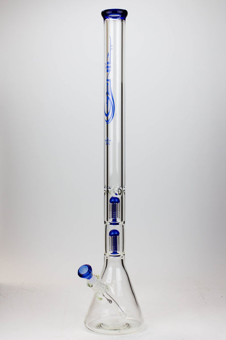 30" Genie 9 mm Dual tree arms beaker glass water bong | Jupiter Grass