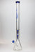 30" Genie 9 mm Dual tree arms beaker glass water bong | Jupiter Grass