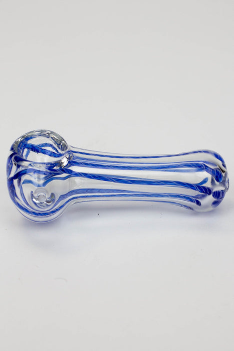 2.5" Soft glass 8549 hand pipe | Jupiter Grass