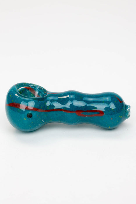 3" Soft glass 8550 hand pipe | Jupiter Grass