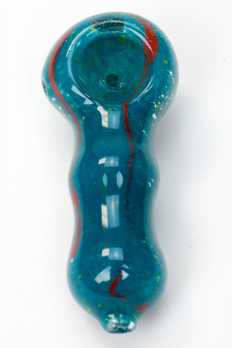 3" Soft glass 8550 hand pipe | Jupiter Grass