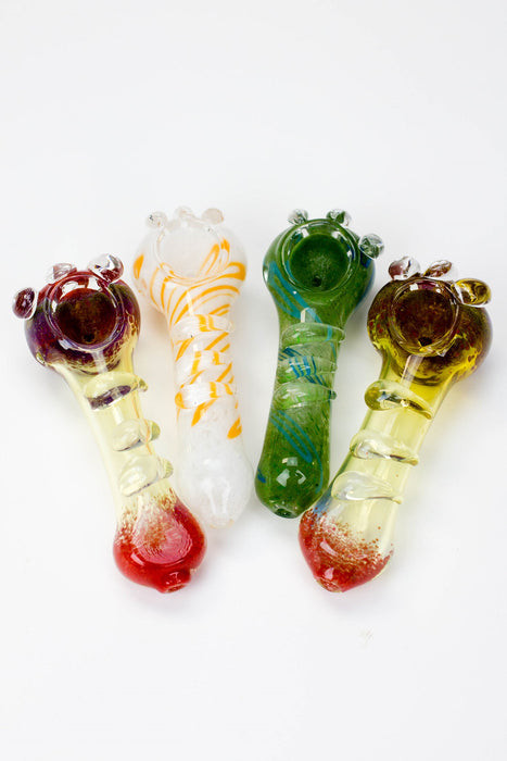 4.5" soft glass 8555 hand pipe | Jupiter Grass