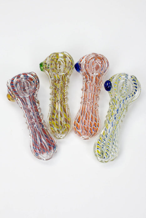 4.5" soft glass 8560 hand pipe - 127 | Jupiter Grass