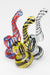 5.5” Single chamber bubbler | Jupiter Grass