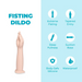 SILICONE HAND FISTING DILDO