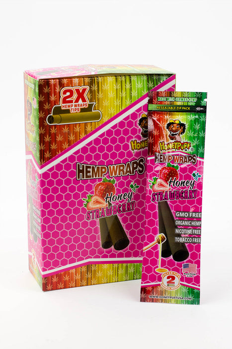 HONEY PUFF | Fruit Flavored Hemp Wraps Box of 12 | Jupiter Grass