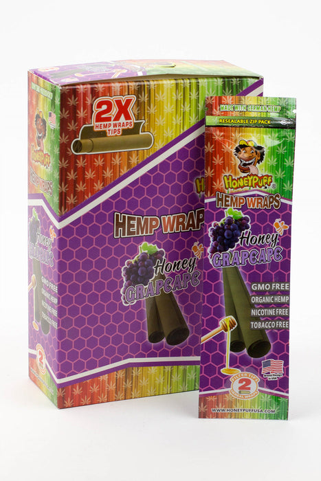 HONEY PUFF | Fruit Flavored Hemp Wraps Box of 12 | Jupiter Grass