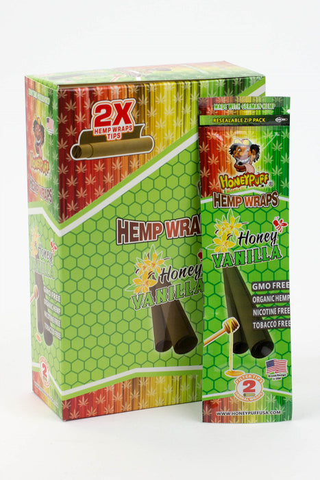 HONEY PUFF | Fruit Flavored Hemp Wraps Box of 12 | Jupiter Grass