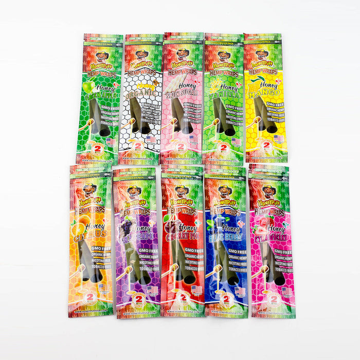 HONEY PUFF | Fruit Flavored Hemp Wraps Box of 12 | Jupiter Grass