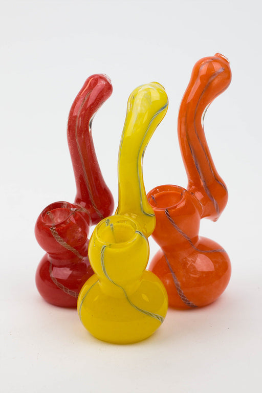 6" Single chamber bubbler-Assorted | Jupiter Grass