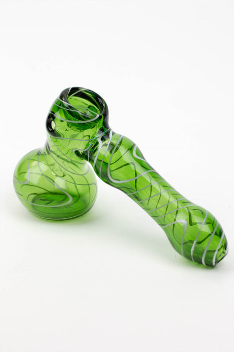 5" Single chamber Hammer bubbler-Assorted | Jupiter Grass