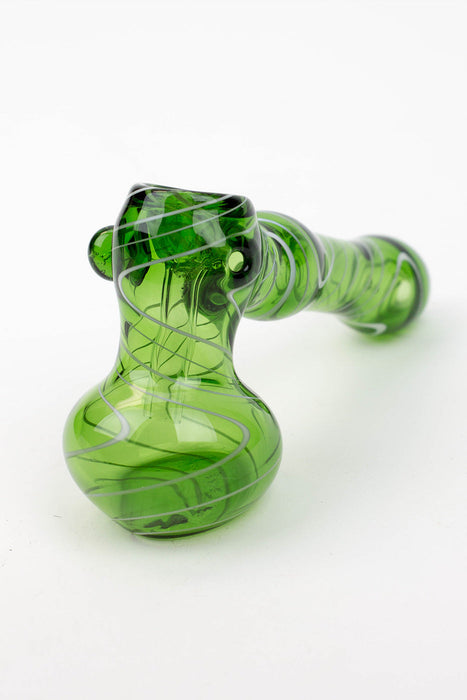 5" Single chamber Hammer bubbler-Assorted | Jupiter Grass