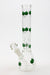 11.5" single dome percolator glass water bong | Jupiter Grass
