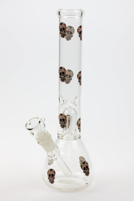 11.5" single dome percolator glass water bong | Jupiter Grass